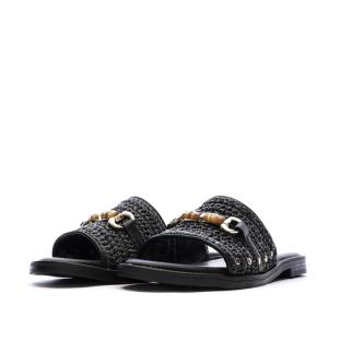 Sandales Noires Femme Carmela Brida vue 0