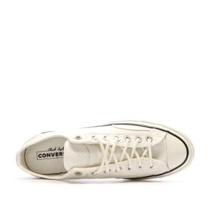Baskets Ecru Homme Converse Chuck 70 Canvas vue 0