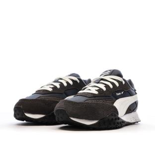 Baskets Marine/Noir/Blanc Garçon Puma Blktop vue 6