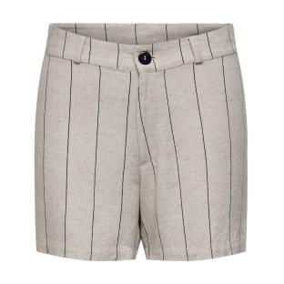 Short Rayée Beige/Gris Femme JDY Milla vue 0