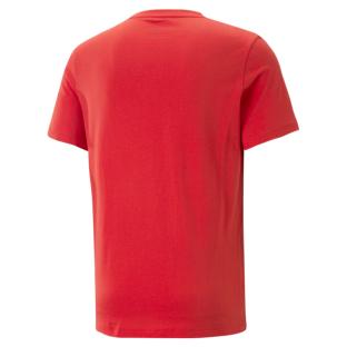 T-shirt Rouge Homme Puma Ess+ 673370-11 vue 2