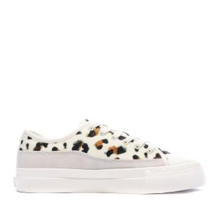 Baskets Blanche Femme Levi's Square Low S Off White vue 2
