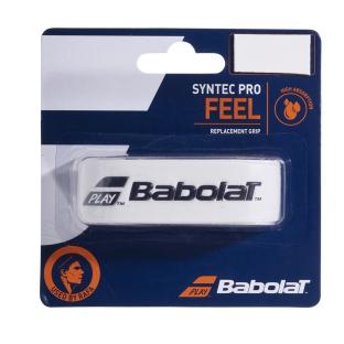 Grip de Tennis Blanc Babolat Syntec Pro pas cher