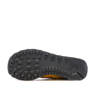 ML574 Baskets Jaune Moutarde Femme New Balance vue 0