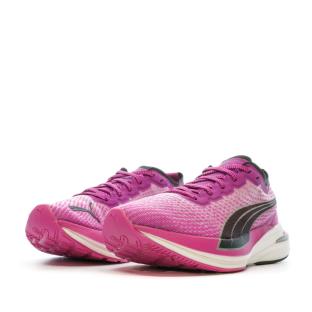 Chaussures de Running Fuchsia Femme Puma Deviate Nitro vue 6