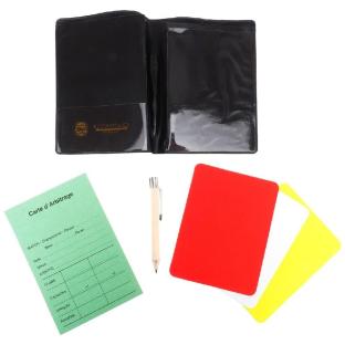 Mini set d'arbitrage football No Mark vue 0