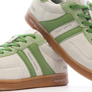 Baskets Beige/Verte Femme Teddy Smith 120519 vue 0