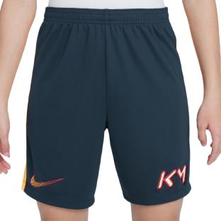Short de Foot Marin/Orange Junior Nike KM pas cher