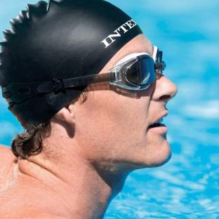 Lunettes de natation Noires Homme Intex Water Pro vue 0