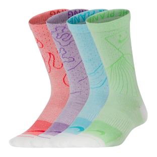 2x Paires de Chaussettes Multicolores Garçon Nike CU8132 pas cher