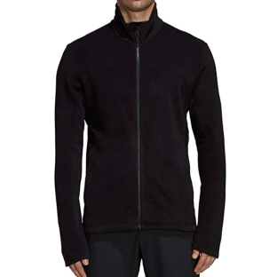 Veste polaire noire homme Adidas Tivid Fleece Jacket pas cher