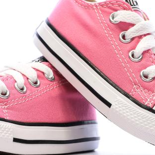 Baskets Rose Fille Fushia Converse Chuck Taylor All Star vue 0