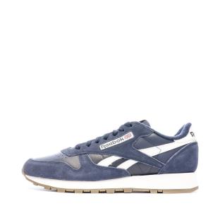 Baskets Marine Homme Reebok Classic Leather pas cher