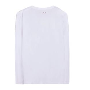 T-Shirt Manches Longues Blanc Homme Teddy Smith Jim vue 0
