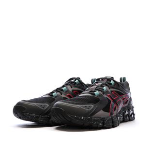 Chaussures de running Noires/Rouges Homme Asics Quantum vue 6