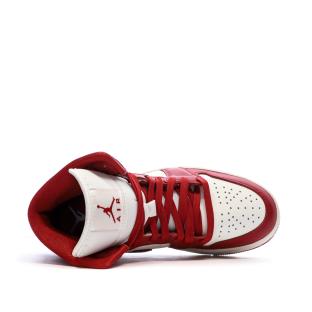 Air Force One Baskets Rouges/Blanches Femme Nike vue 0