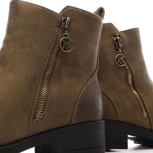 Bottines Marrons Femme Chattawak 8-Vamp vue 7
