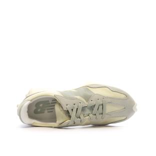 New Balance 327 Baskets Gris/Beige Homme vue 4
