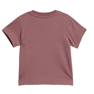 Ensemble Rose/Gris Fille Adidas IZ4975 vue 2