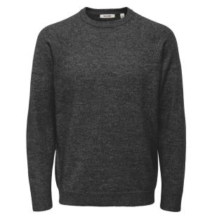 Pull Gris Foncé Homme Only & Sons Thomas pas cher