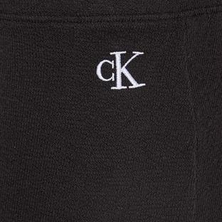 Jupe Noire Femme Calvin Klein Jeans Slub Rib vue 3