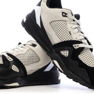 Baskets Noir/Beige Homme Le Coq Sportif Lcs R1000 Ripstop vue 7