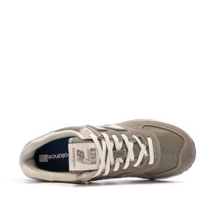 Baskets Marron/Gris Homme New Balance 574 vue 4