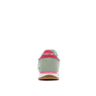 Green/Pink Women's Sneakers Teddy Smith 120549 Photo of the Espace des Marques %store% store - view of %key%