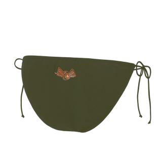 Maillot de bain Kaki/Orange Femme Von Dutch LOL vue 2