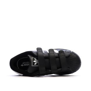 Schwarze Adidas Superstar Sneaker für Jungen Ansicht 0