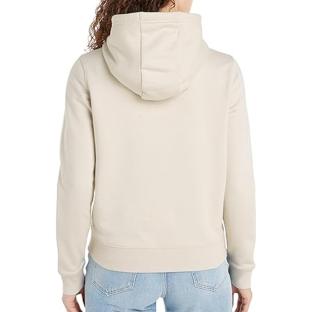 Sweat à capuche Beige Femme Tommy Jeans Flag vue 2