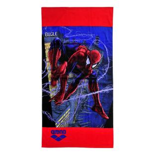 Serviette Spiderman Bleu Garçon Arena Towel pas cher