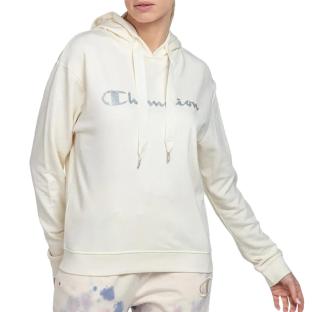 Sweat à Capuche Écru Femme ChampionLady Label pas cher