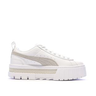 Baskets Blanc/Beige Femme Puma Mayze 381983 vue 2