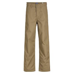 Pantalon Loose Beige Garçon Jack & Jones Clean vue 0