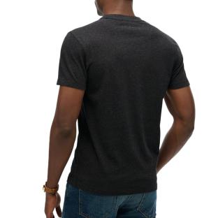 T-shirt Noir Homme Superdry Vintage LogoR6Ts vue 2