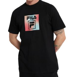 T-shirt Noir Homme Fila Soft Plastisol pas cher