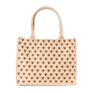 Sac de Plage Beige/Marron Gérard Pasquier Love vue 0