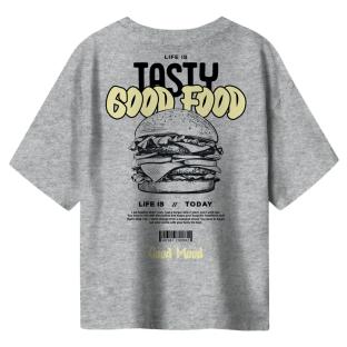 T-shirt Gris Garçon Name it Mtibilbo vue 2