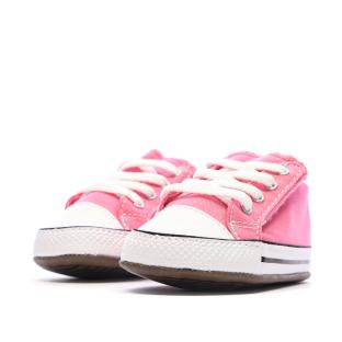 Baskets Rose Bébé Converse Cribster vue 6