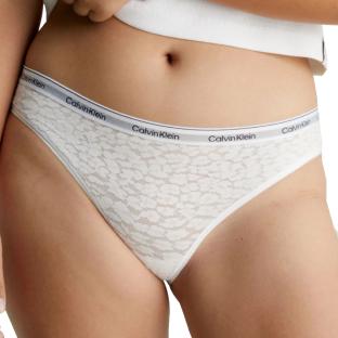 Culotte Blanche Femme Calvin Klein Jeans QD5050E pas cher