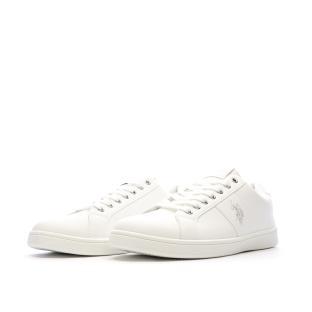 Baskets Blanches Homme US Polo ASSN High-top vue 0