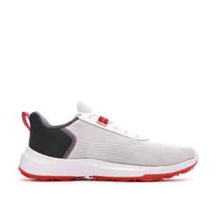 Zapatillas de golf para hombre PUMA Fusion Crush Sport, en blanco y rojo ver 0