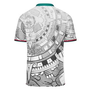 Maillot Kombat Blanc Homme GP Mexico Kappa Alpine F1 Team 2024 vue 2