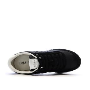 Baskets Noires Homme Calvin Klein Jeans Retros vue 4