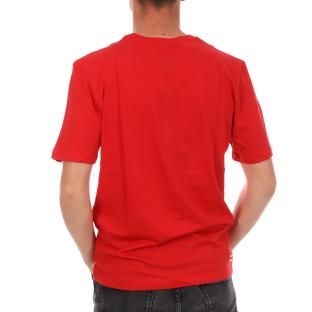 T-shirt Rouge Homme Supreme Grip Lion vue 2