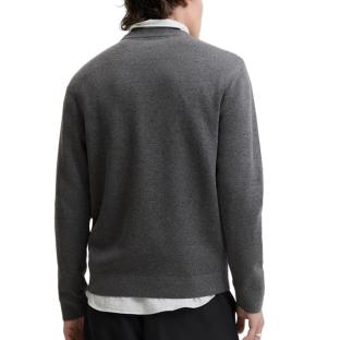 Pull Gris Foncé Homme Jack & Jones Stitch vue 0