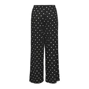 Pantalon fluide Beige/Noir à pois Femme JDY Ebbie vue 0