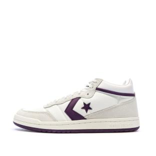 Baskets Blanc/Violet Homme Converse Fastbreak Pro pas cher