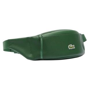 Sac Banane Vert Homme Lacoste Zipped Bumbag vue 0